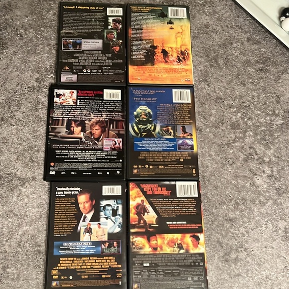SET OF SIX DVDS - Picture 2 of 2